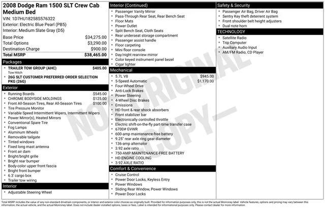 dodge ram 1500 pickup 2008 1D7HU18258S576322 image dodge ram 1500 pickup 2008 1D7HU18258S576322 image